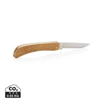 WOOD KNIFE in Brown