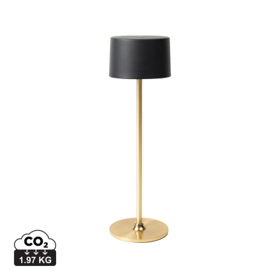 VINGA NAURO RCS RECYCLED ABS TABLE LAMP in Black