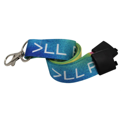 20MM RECYCLED PET DYE SUBLIMATION PRINT LANYARD (UK MADE)