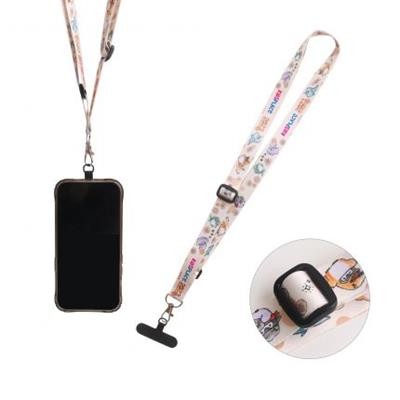 ADJUSTABLE SUBLIMATION PHONE LANYARD