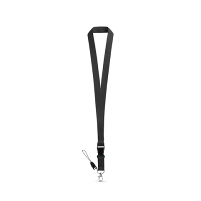 ANQUETIL LANYARD in Black