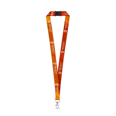 BRISTOL SUBLIMATION LANYARD in White