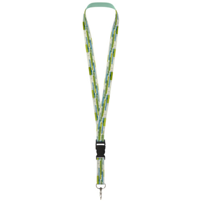 BUCKS RECYCLED PET LANYARD in White