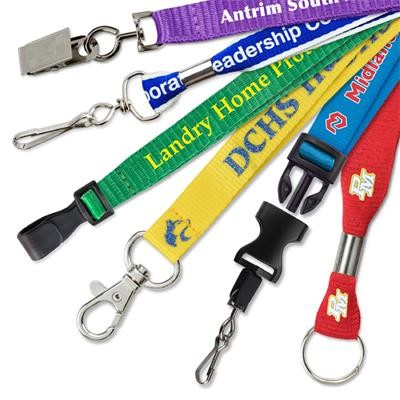 CUSTOM SILKSCREEN LANYARDS