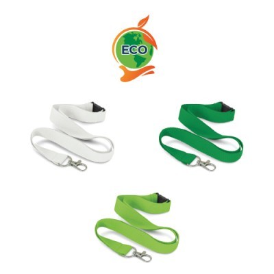 ECO FLAT POLYESTER LANYARD