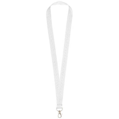 IMPEY LANYARD with Convenient Hook in White