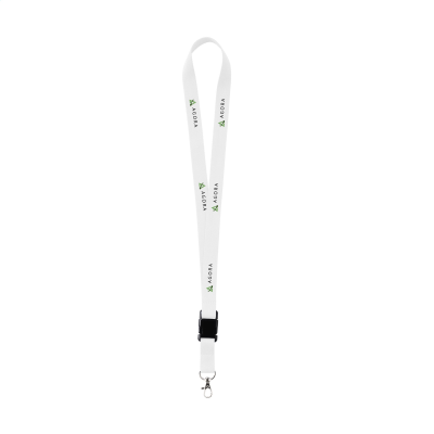 KEYCORD 2 CM LANYARD in White