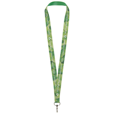 LANA RECYCLED PET LANYARD in White