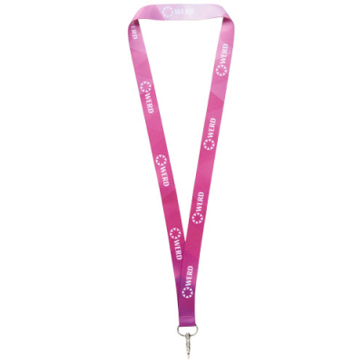 LANA SUBLIMATION LANYARD -DOUBLE SIDE in White