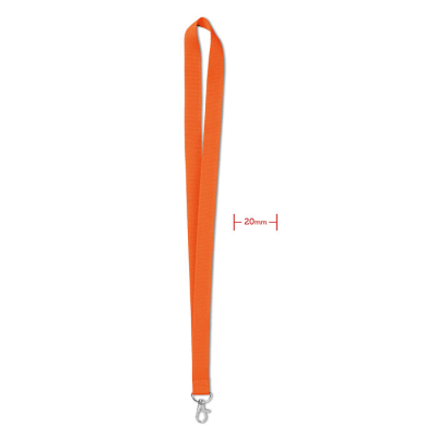 LANYARD 20 MM in Orange