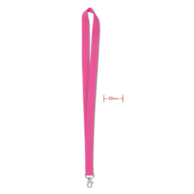 LANYARD 20 MM in Pink