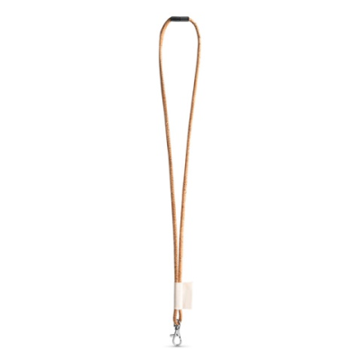 LANYARD CORK LONG SET MODELOS STANDARD LANYARD CORK LONG SET STANDARD MODELS in Natural