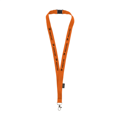 LANYARD SAFETY RPET 2 CM in Orange