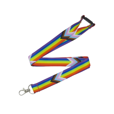 PRIDE RPET STOCK LANYARD