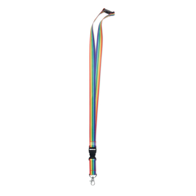 RAINBOW RPET LANYARD