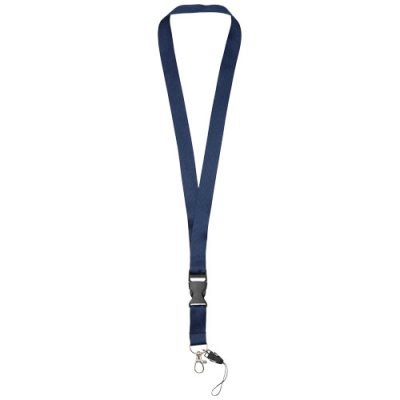 SAGAN MOBILE PHONE HOLDER LANYARD with Detachable Buckle in Navy