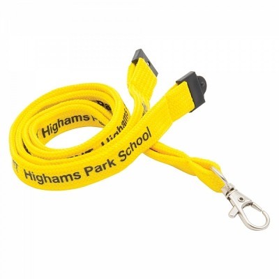 TUBULAR POLYESTER LANYARD