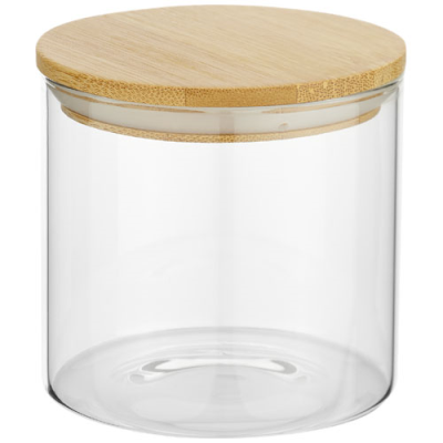 BOLEY 320 ML GLASS FOOD CONTAINER in Natural & Transparent