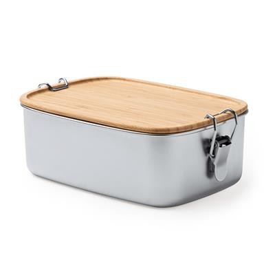 DAIKON 304 STAINLESS STEEL METAL LUNCH BOX with Bamboo Lid