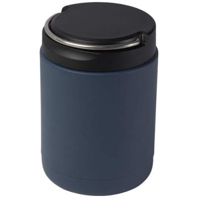 DOVERON 500 ML RECYCLED STAINLESS STEEL METAL THERMAL INSULATED LUNCH POT in Ice Blue