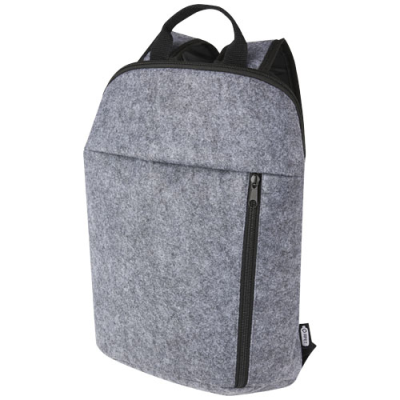 FELTA GRS RECYCLED FELT COOLER BACKPACK RUCKSACK 7L in Medium Grey