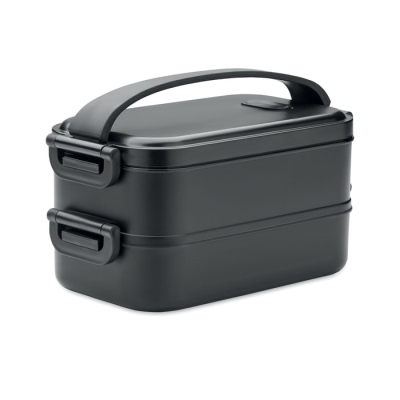 LUNCH BOX in PP in Black