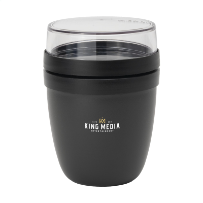 MEPAL LUNCHPOT ELLIPSE 300 ML FOOD CONTAINER in Nordic Black