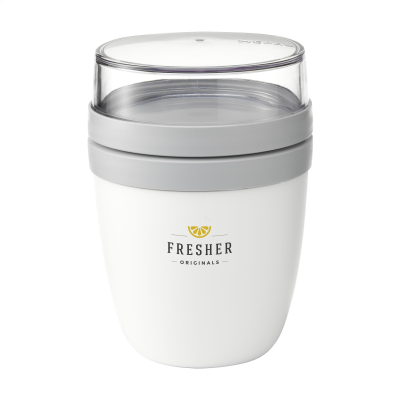 MEPAL LUNCHPOT ELLIPSE 500 ML FOOD CONTAINER in White