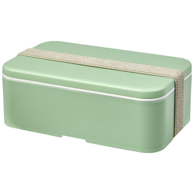 MIYO RENEW SINGLE LAYER LUNCH BOX in Seaglass Green & Pebble Grey