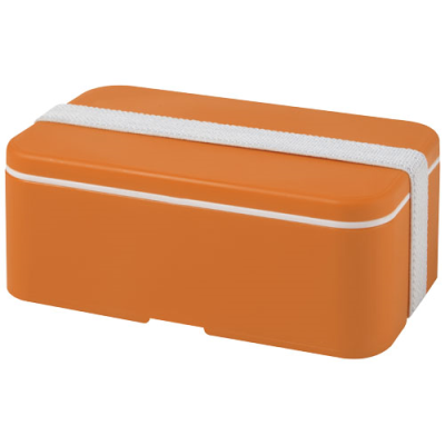 MIYO SINGLE LAYER LUNCH BOX in Orange & White