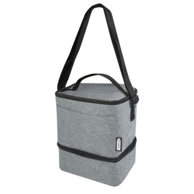 TUNDRA 9-CAN GRS RPET LUNCH COOL BAG 7L in Heather Grey