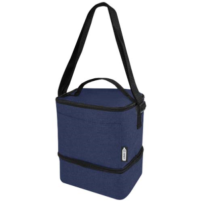 TUNDRA 9-CAN GRS RPET LUNCH COOL BAG 9L in Heather Navy