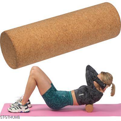 CORK FASCIA ROLLER in Beige