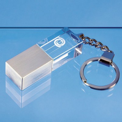 4GB OPTICAL CRYSTAL MEMORY STICK KEYRING