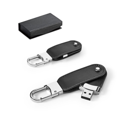 BRAGG 8GB 8GB PU USB MEMORY with Carabiner Clip