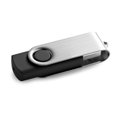 CLAUDIUS 16GB 16 GB USB FLASH DRIVE with Metal Clip in Black