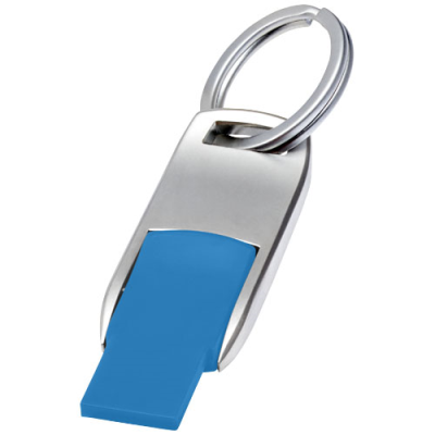 FLIP USB in Blue & Silver