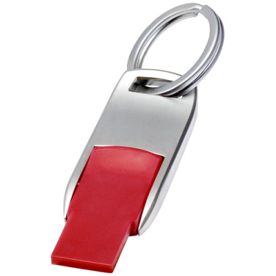 FLIP USB in Red & Silver