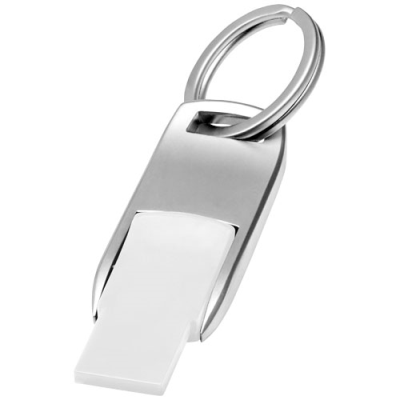 FLIP USB in White & Silver