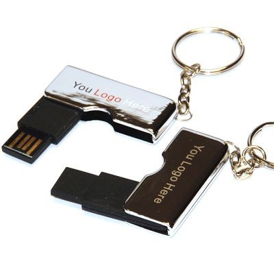 FOLDING METAL USB FLASH DRIVE MEMORY STICK