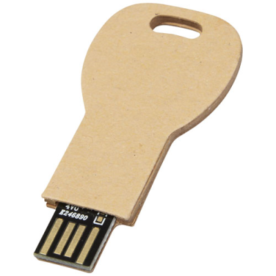 KEY-SHAPED RECYCLED PAPER USB 2