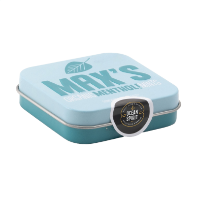 MAXS MINTS ORGANIC MENTHOL MINTS in Green