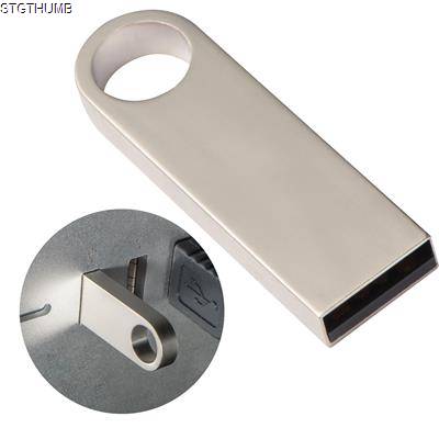 METAL USB STICK - 4GB in Silvergrey