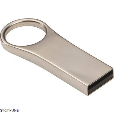 METAL USB STICK 8GB in Silvergrey