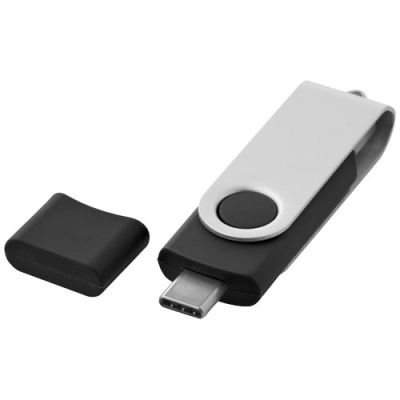 OTG ROTATE USB TYPE-C in Solid Black