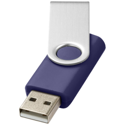 ROTATE-BASIC 16GB USB FLASH DRIVE in Royal Blue