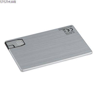 USB CARD 8GB in Silvergrey