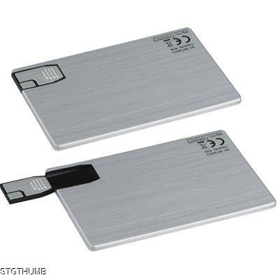 USB CARD in Silvergrey