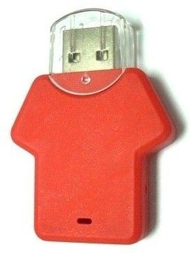 USB FLASH DRIVE MEMORY STICK in Red