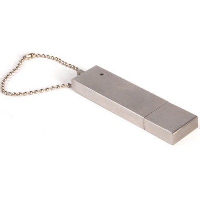 USB FLASH DRIVE MEMORY STICK in Silver Metal